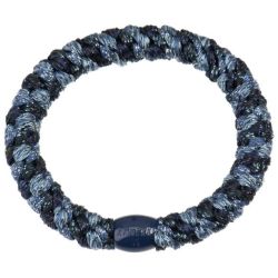 Elastique cheveux KKNEKKI - Dégradé De Bleu Glitter