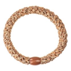 Elastique cheveux KKNEKKI - Or rose Glitter