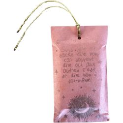 Savonnette Pensée Positive - Rose