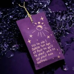 Savonnette Pensée Positive - Violet