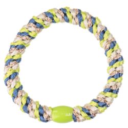 Elastique cheveux KKNEKKI - Mix indigolime Glitter