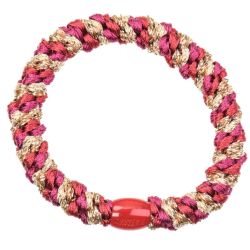 Elastique cheveux KKNEKKI - Mix Bordeaux Doré 