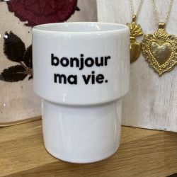 Félicie Aussi - Mug Bonjour ma Vie