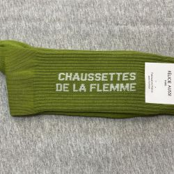 Félicie Aussi - Chaussettes Homme de la Flemme