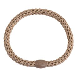 Elastique cheveux KKNEKKI - Fin Beige Glitter