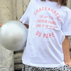 T-Shirt Enfant Chateauneuf du Pape Rose