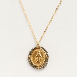 Palas Collier médaille Santa Maria Shine