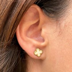 Boucles d'oreilles Trèfle