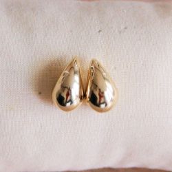 Boucles d'oreilles petite Goutte or
