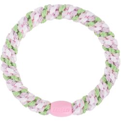 Elastique cheveux KKNEKKI - Mix Rose pale Vert Glitter 
