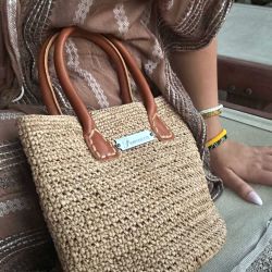 Sac Raphia cabas - Mini Kala