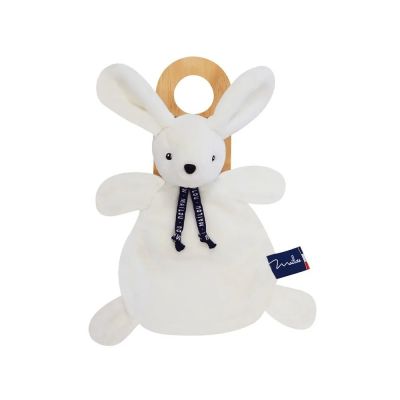 Doudou Lapin Made in France blanc