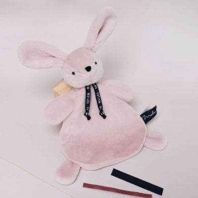Doudou Lapin Made in France rose