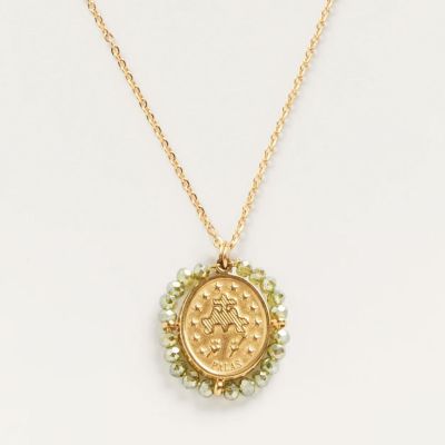 Palas Collier médaille Santa Maria