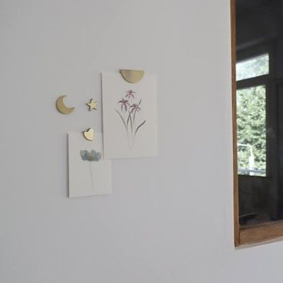 Poussières de rues - mini Bijou Mural petite étoile