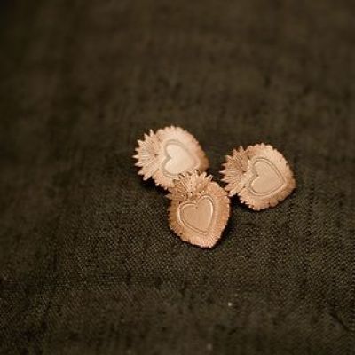 Poussières de rues - Pin's Coeur Sacré