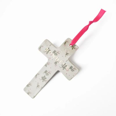 Baubels - Décoration murale poétique Croix Bonheur