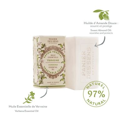 Savon Verveine - panier des sens 