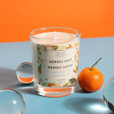 Panier des sens - Bougie Parfumée Néroli Soleil 275g