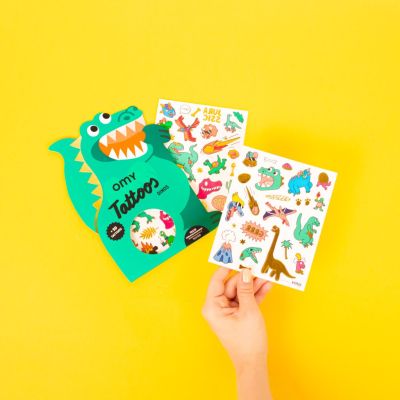 Omy Coffret de tatouages Dinos