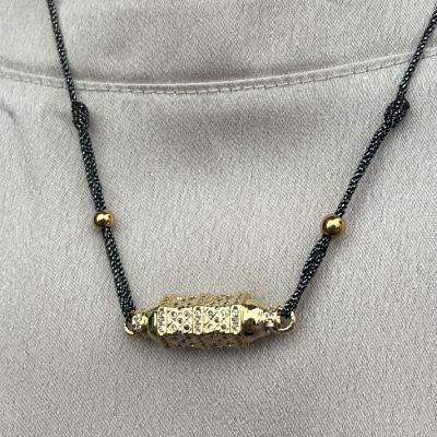 Collier Talisman cordon
