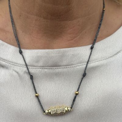 Collier Talisman cordon