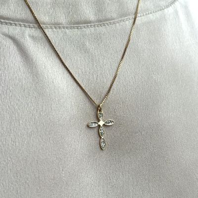 Collier Croix Céleste Poëmia
