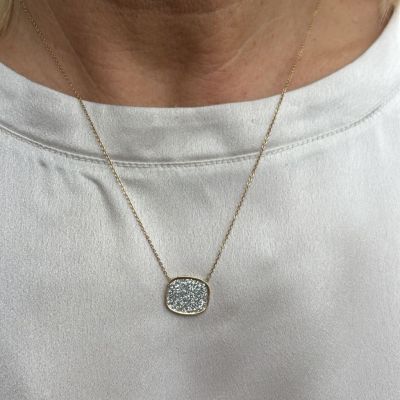 Collier Sunshine argent Poémia