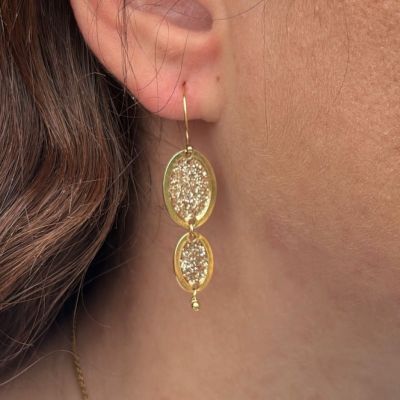 Boucles d'Oreille Céleste Poëmia
