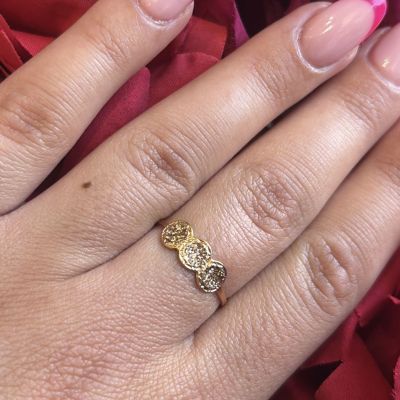 Bague ajustable Trio