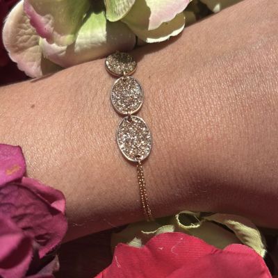 Bracelet chaîne Trio d'or