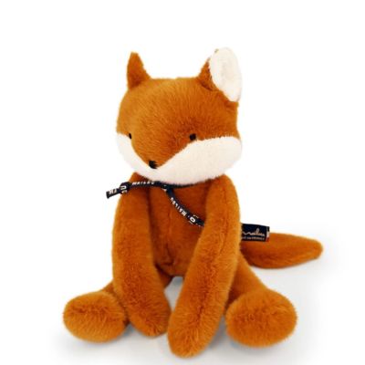 Peluche Renard Made in France fauve 37cm