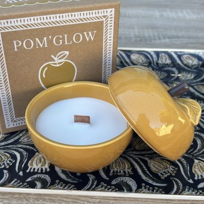 Bougie Parfumée Pom'Glow Safran - Patchouli