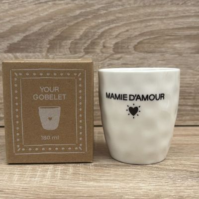 gobelet à message Mamie d'amour