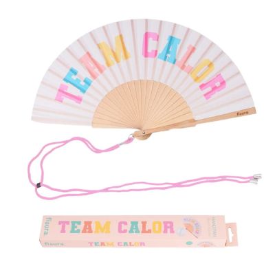 Fisura - éventail "Team Calor" pastel