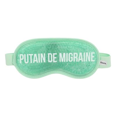 Masque gel yeux « Putain de migraine »