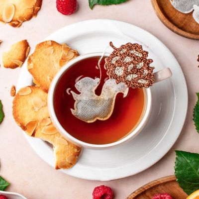 Des mélanges exclusifs et haut de gamme, concentrés dans de jolis sachets stylisés 