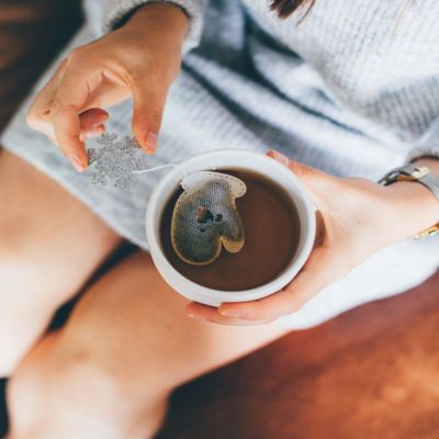 5 Sachets Thé Breakfast - Moufle et flocon argenté