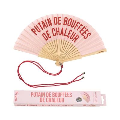 Fisura - éventails "putain de bouffées de chaleur"