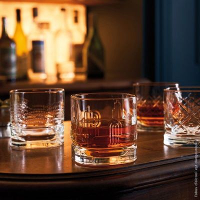 Coffret de 4 verres à Whisky tous différents