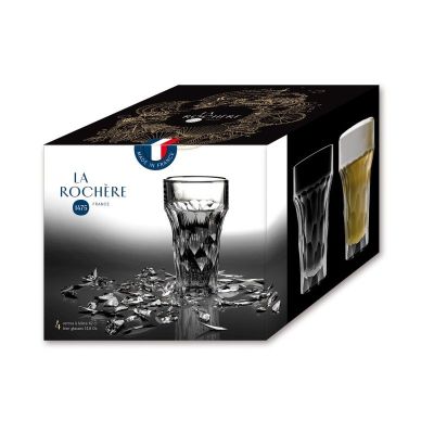 Coffret de 4 chopes à bière