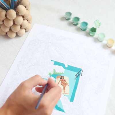Coffret Peinture au Numéro - Daydreaming 
