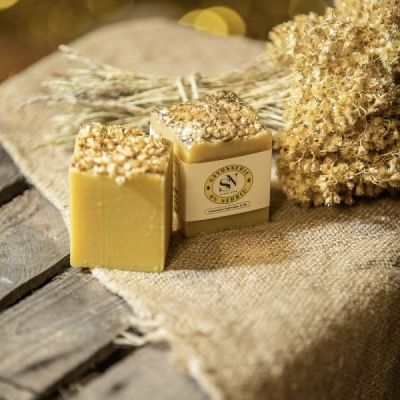 Savonnerie du nebbiu - Savon Immortelle et fleurs d'immortelle
