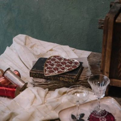 Boncoeurs - Plateau Coeur Rose