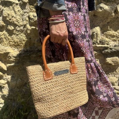 Sac raphia cabas - Mini Kala