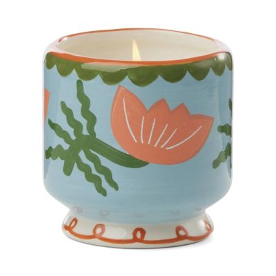 Bougie Parfumée Adopo "Fleur" peinte à la main - Fleur de cactus