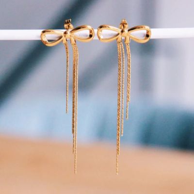 Boucles d'oreilles Noeud