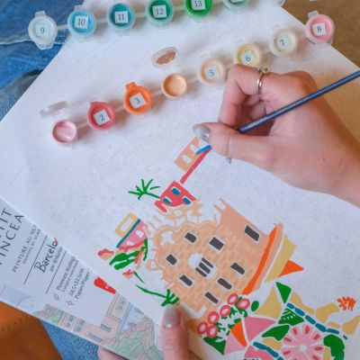 Kit peinture au numéro - loisir créatif