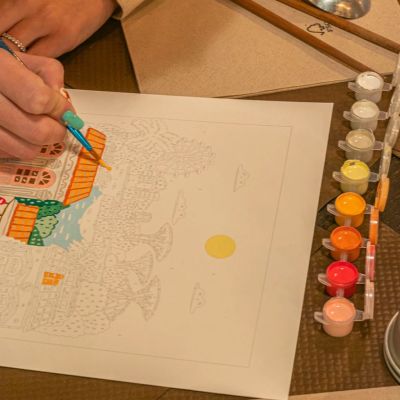 Kit peinture au numéro - Singapore