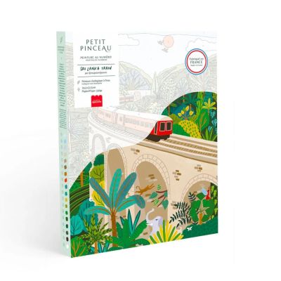 Kit peinture au numéro - Sri Lanka